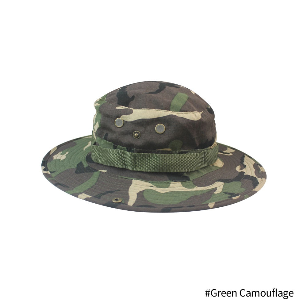 Chapeau de brousse tactique – Plusieurs camouflages