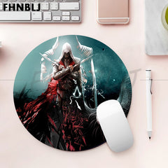 Tapis de souris rond Assassin’s Creed – 20 ou 22 cm