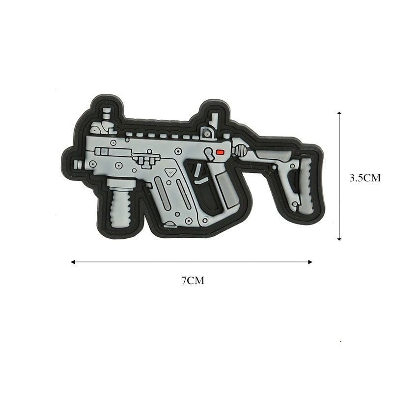Patchs tactiques à dos auto-agrippant – Plusieurs motifs