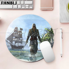 Tapis de souris rond Assassin’s Creed – 20 ou 22 cm