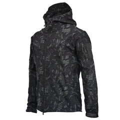 Veste Softshell imperméable à capuche – Multipoches