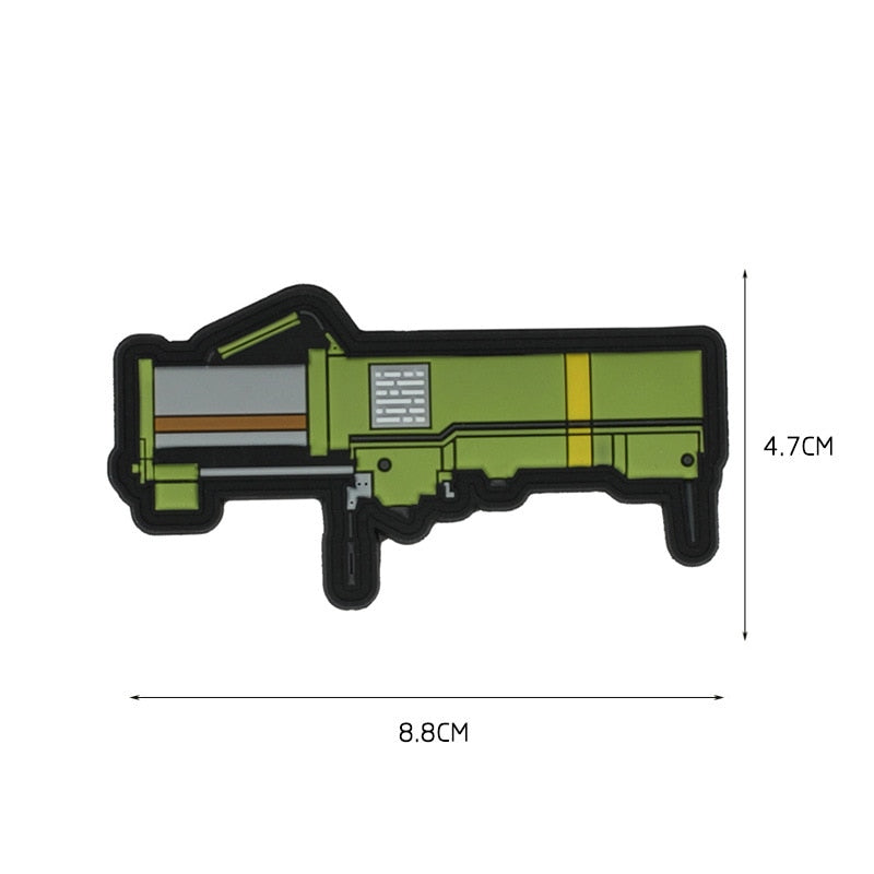 Patchs tactiques à dos auto-agrippant – Plusieurs motifs
