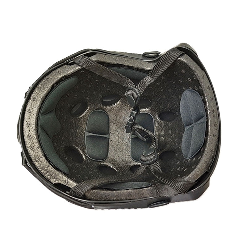 Casque tactique factice type FAST réglable