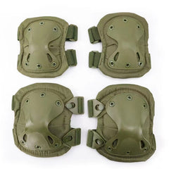 Kit de genouillères et coudières tactiques