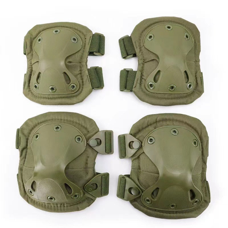 Kit de genouillères et coudières tactiques