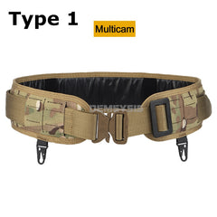 Ceinture tactique MOLLE réglable à boucle rapide