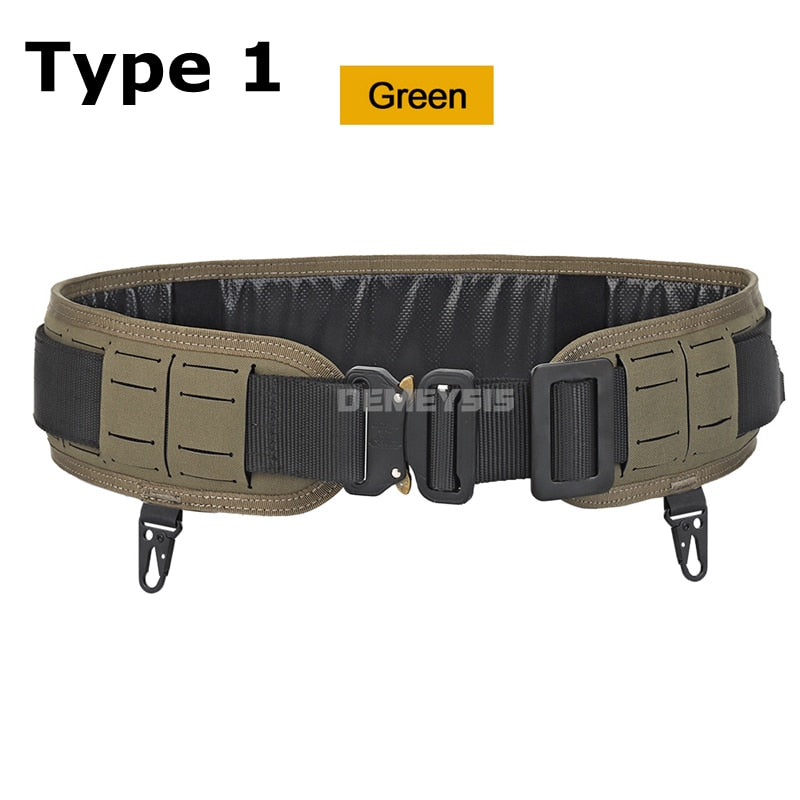 Ceinture tactique MOLLE réglable à boucle rapide