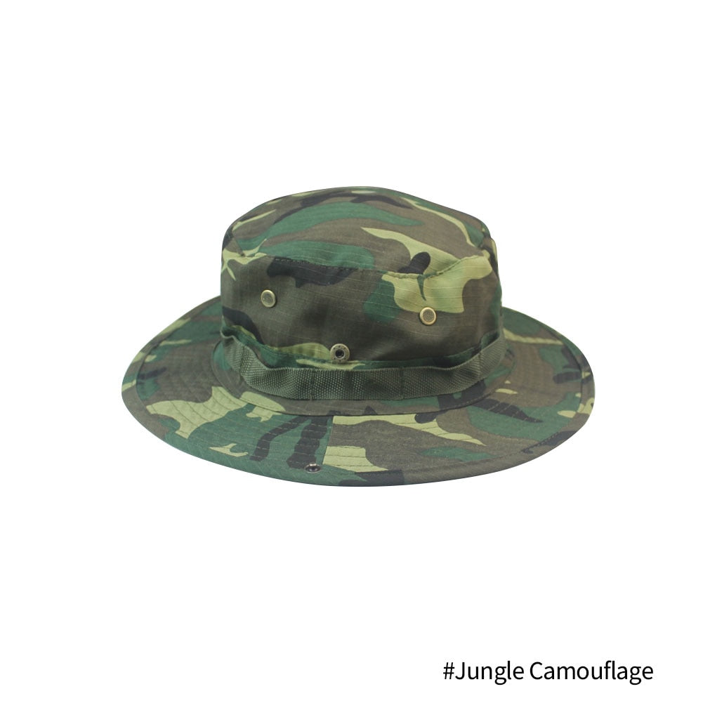 Chapeau de brousse tactique – Plusieurs camouflages