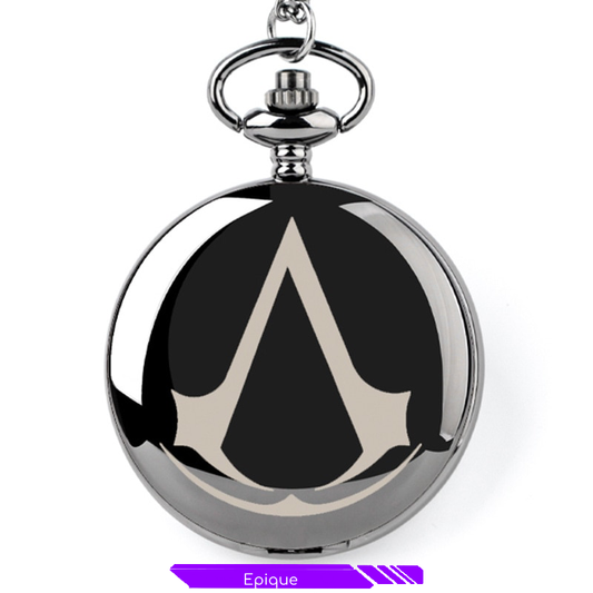 Montre de poche à Quartz logo Assassin's Creed